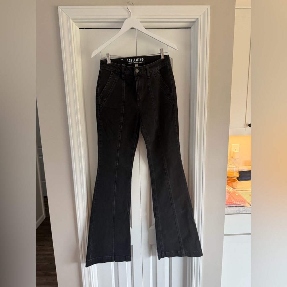 Black Bootcut Jeans